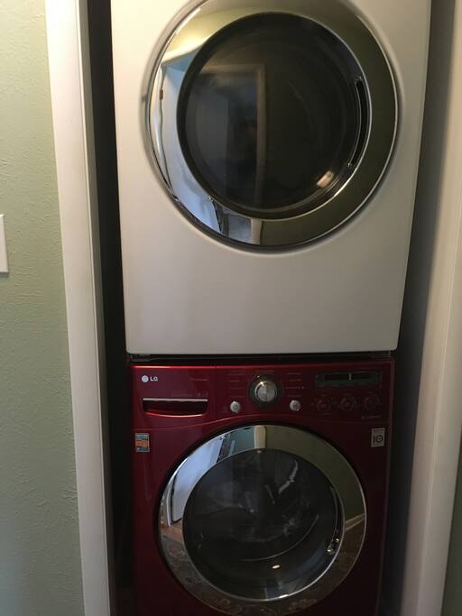 Washer and dryer in home