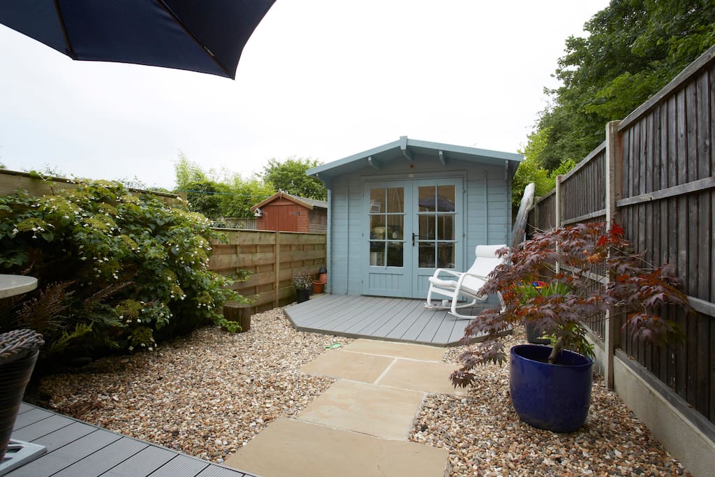 Garden and cabin