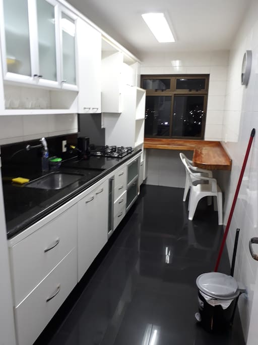 cozinha do apartamento
