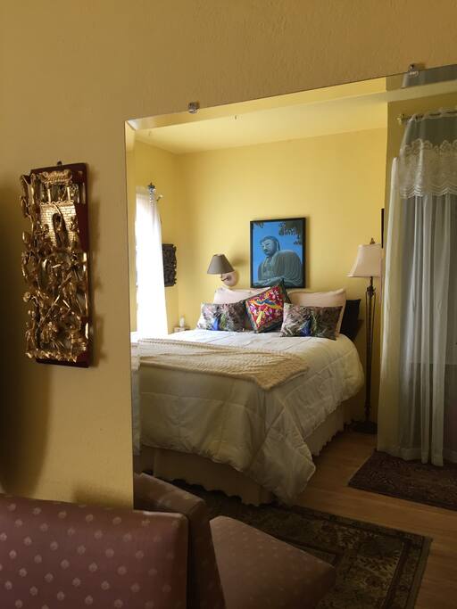 Warm tranquil room for you