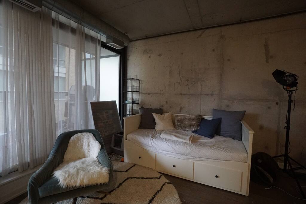 A small person can sleep here