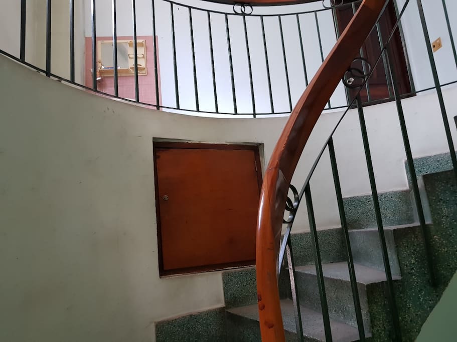 The classic spiral stair case