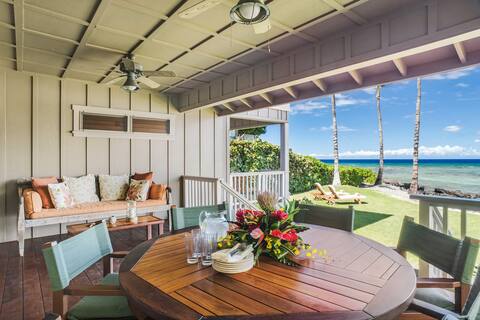 Gorgeous Oceanfront Estate w/AC -Steps From Beach