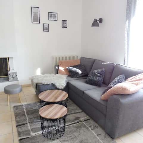 Your house a short walk to the gated town