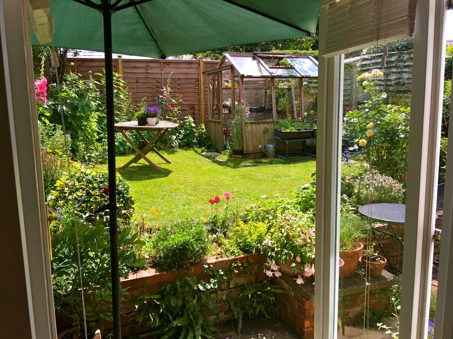 Beautiful cottage garden