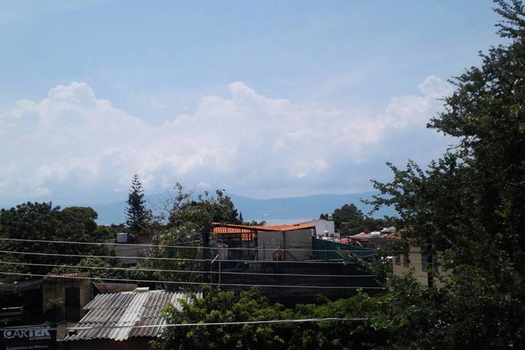 Lake view from roof