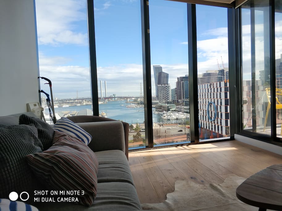 living room view