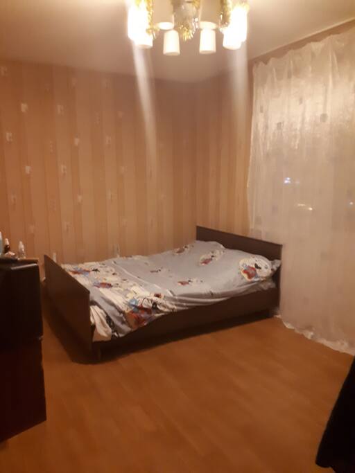 Двухспальная удобная кровать