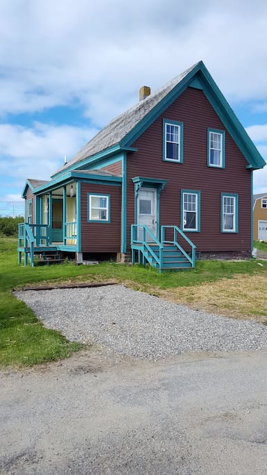 A view of the house from the shore.