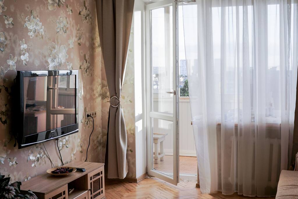 Room and Balcony