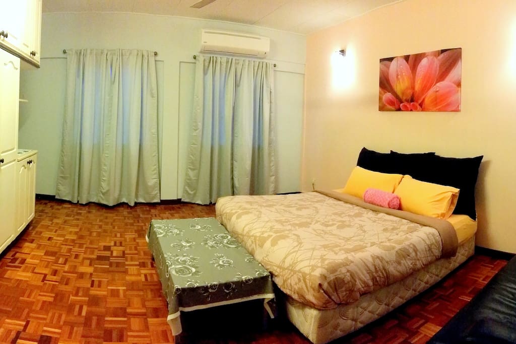 Floral love room for family or couples.