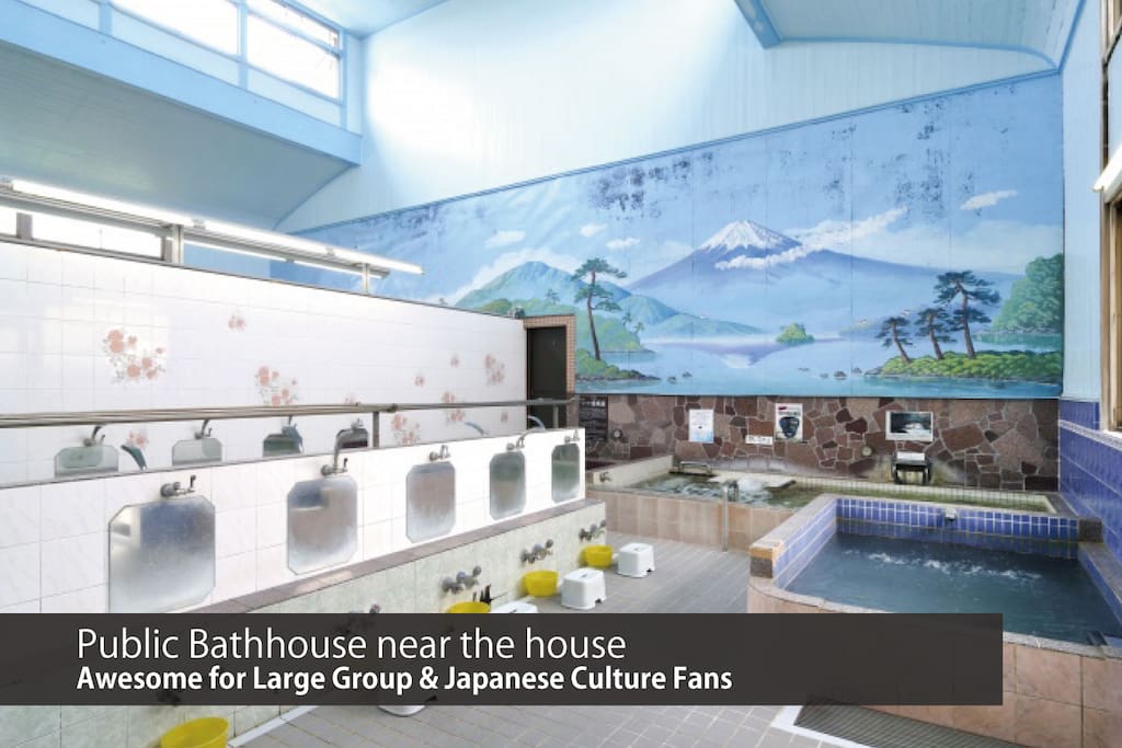 Local hot spring near the house, suitable for large groups
