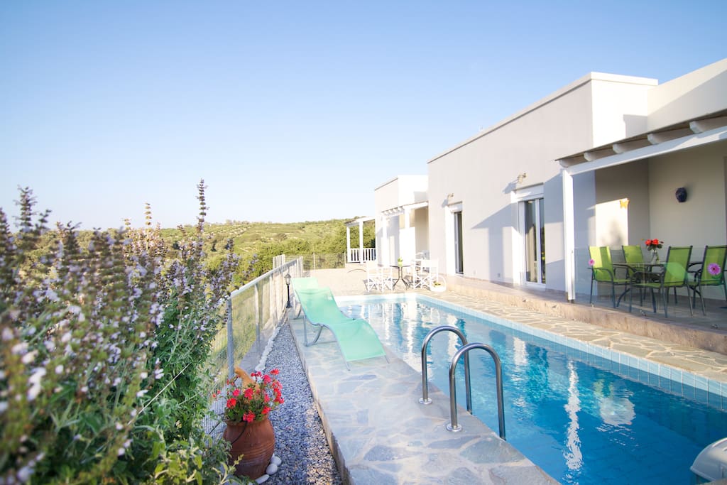 The villa