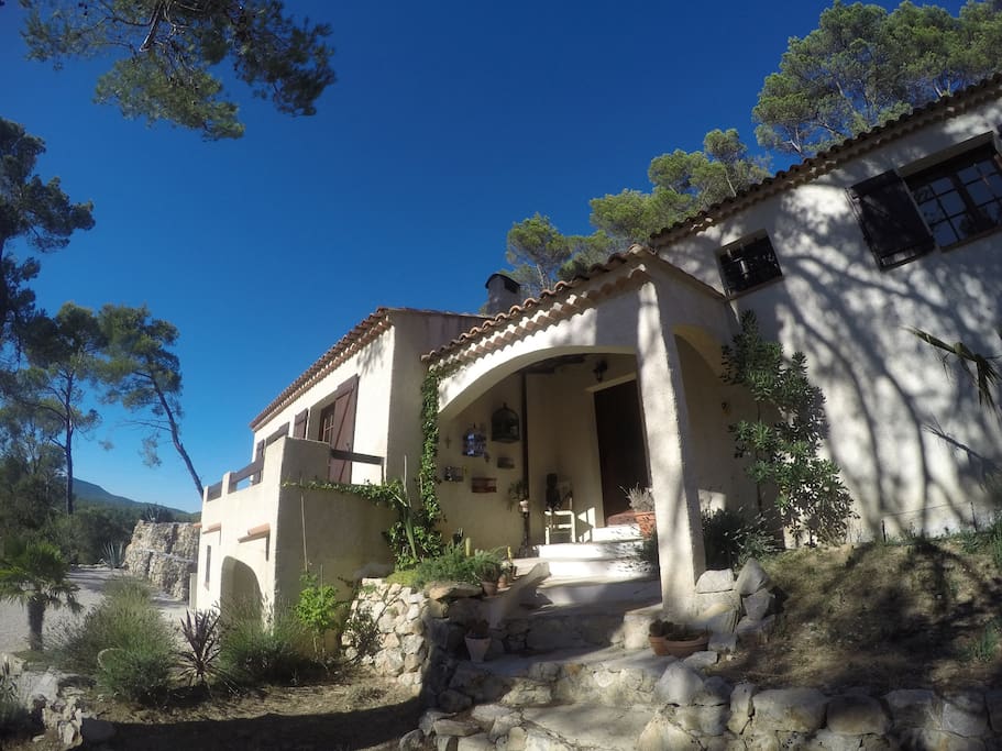 Villa main entrance