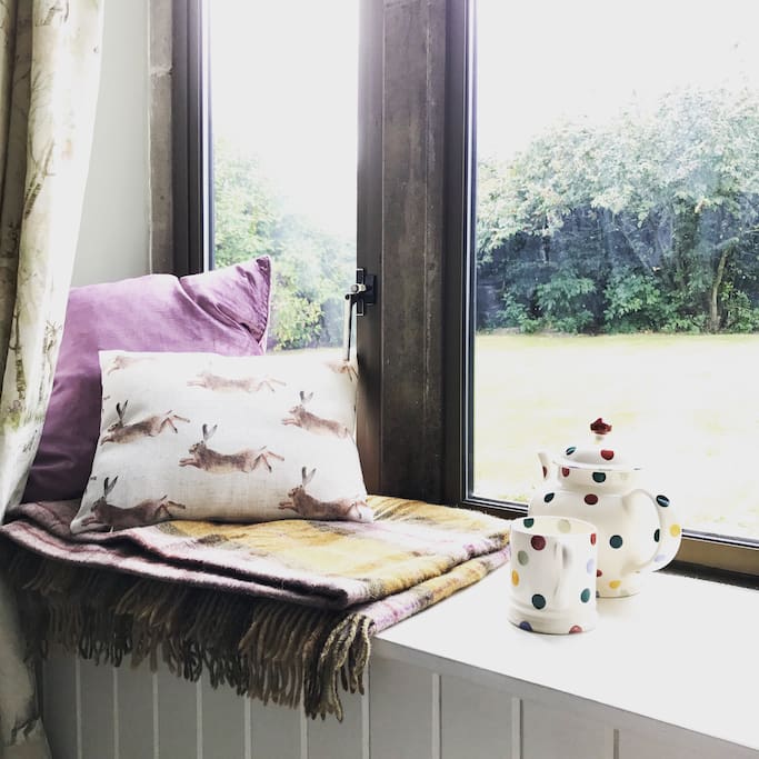 relax with a view of the garden