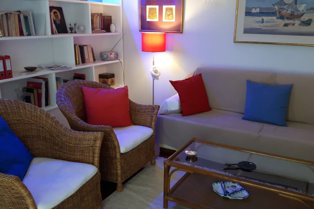 The living room