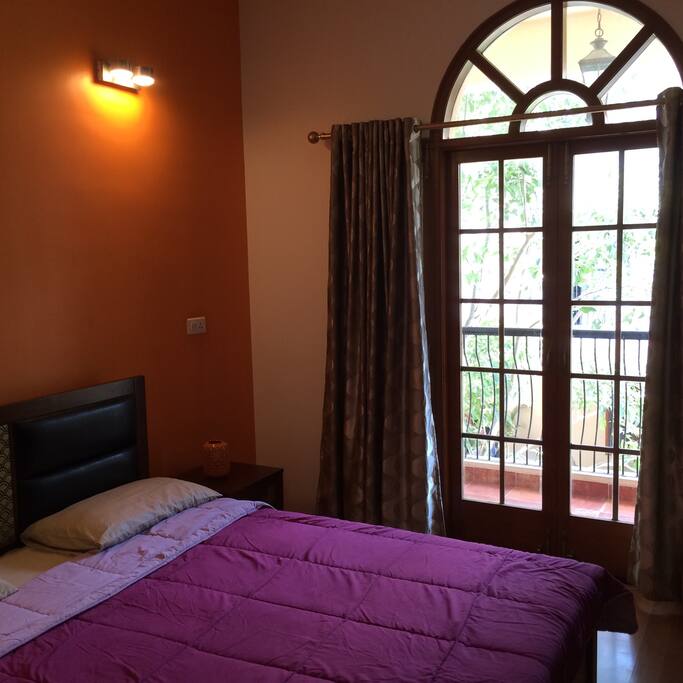 View of balcony door or french windows
