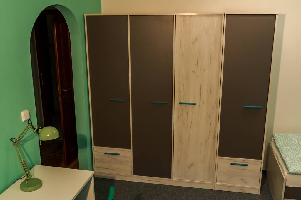 Big wardrobe to store your belongings