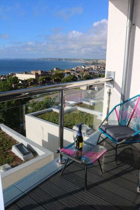 Balcony off lounge area