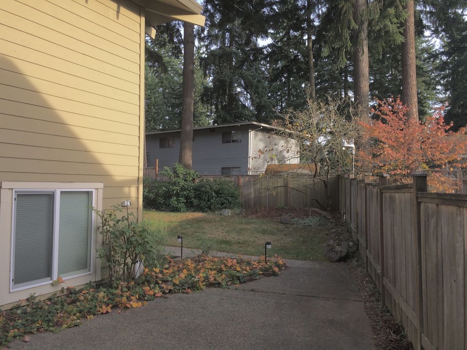Lower Unit Patio Area