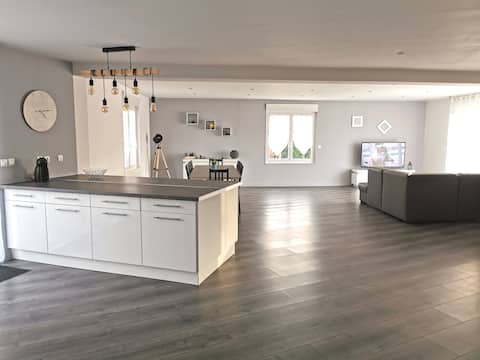 House for 8 people between Beauval Zoo and Châteaux