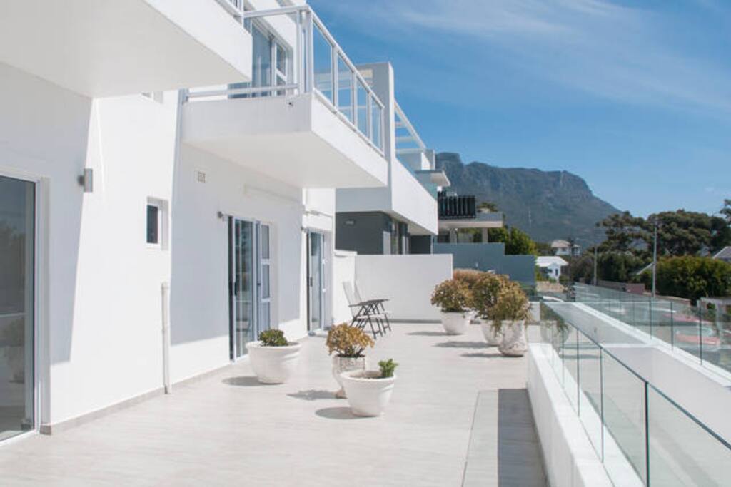 Front terrace