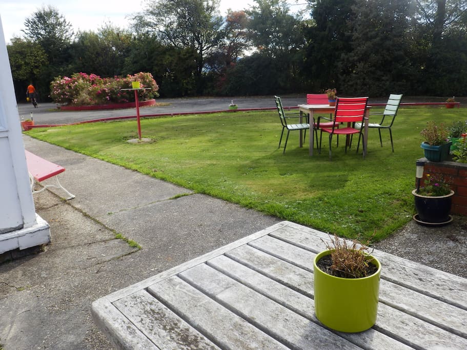BBQ area