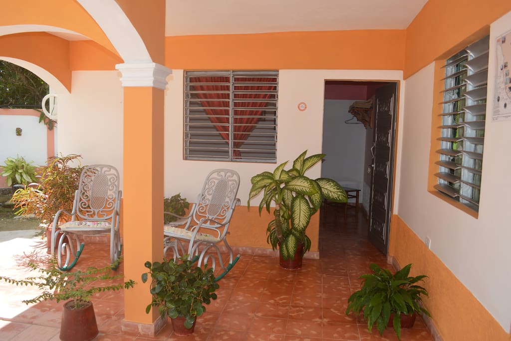 Frente de la habitación
