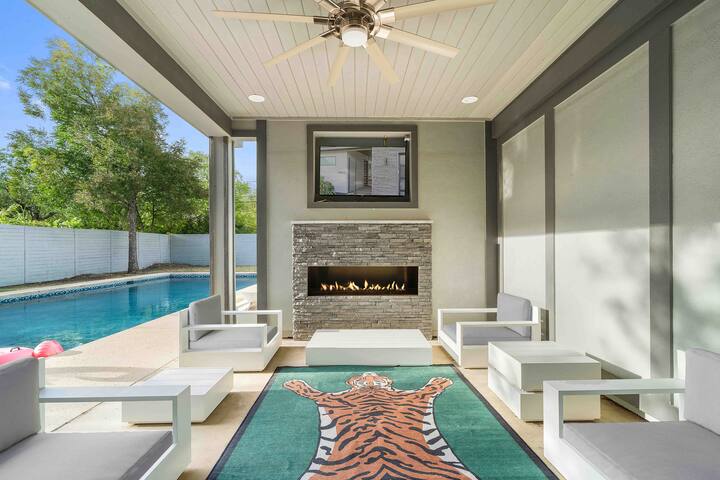 ModernOasis HOT TUB|Pool-10 Mins LoveField Airport gallery image 3