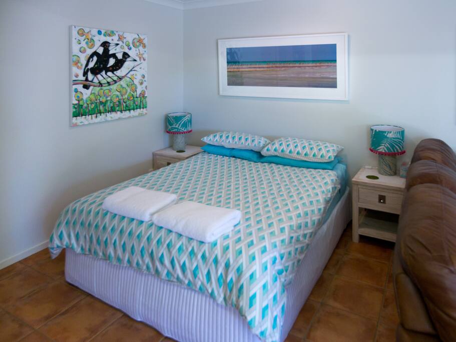 Our comfortable bed has been a bonus for many a tired traveller. Fresh clean bedding is very important to us and our guests.
