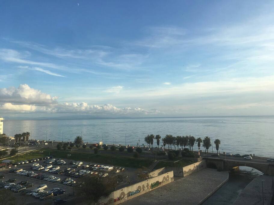 vista dalla stanza da letto