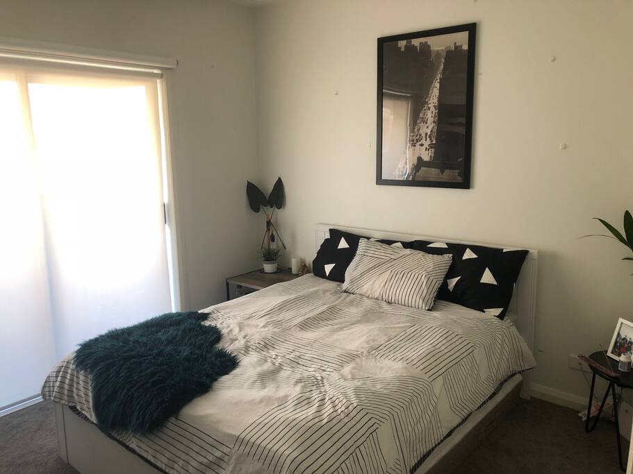 your bedroom, direct street access