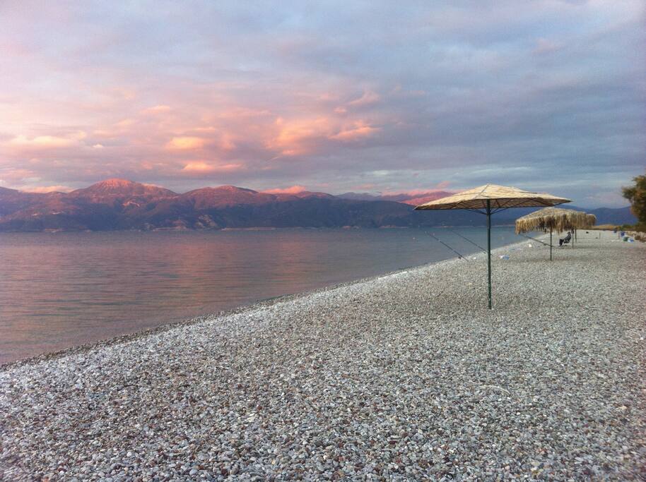 nearby beach "Aliki"
