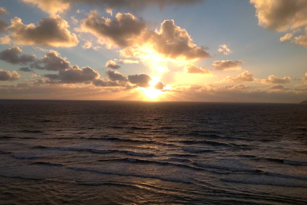 A beautiful Baja sunset from the condo