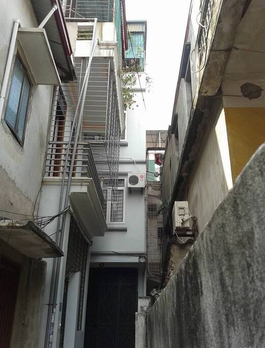 Front of the house