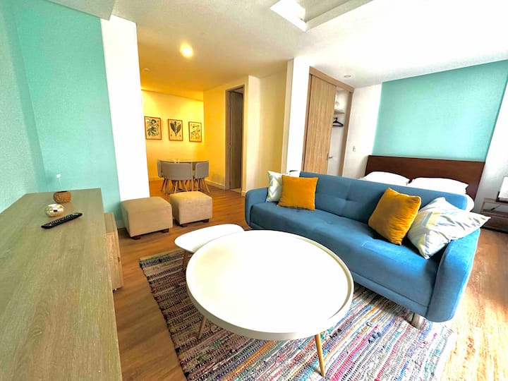 Cozy Loft Modern @City Heritage Center W Terrace - Bogotá