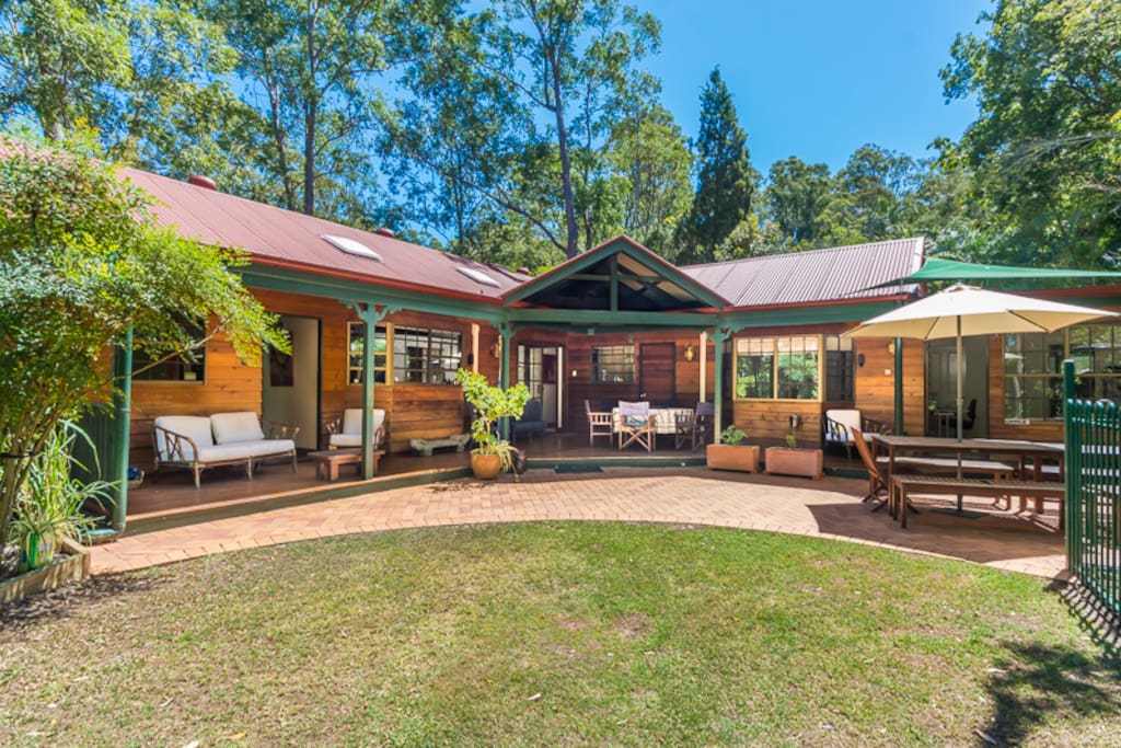 The house - is known as "the retreat" by friends