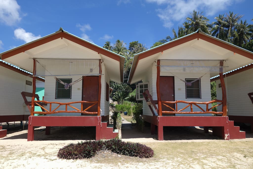 Beach front bungalow