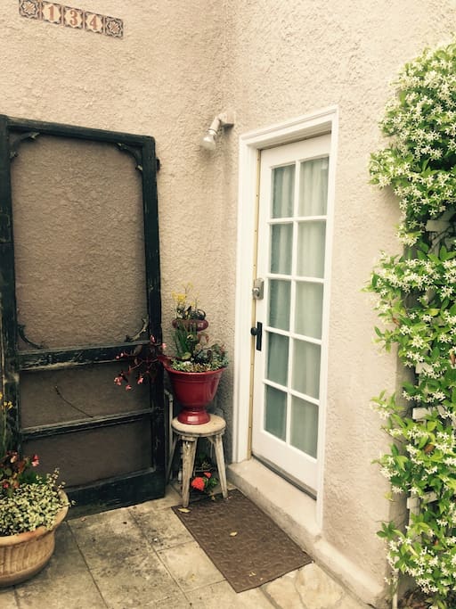 View of the Front door.