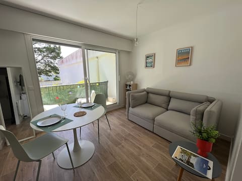 Top Airbnb: Comfortable and bright apartment. in La Baule Escoublac