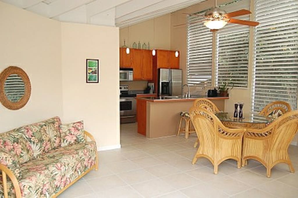 Large country kitchen