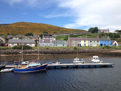The Hoose on the harbour in Helmsdale