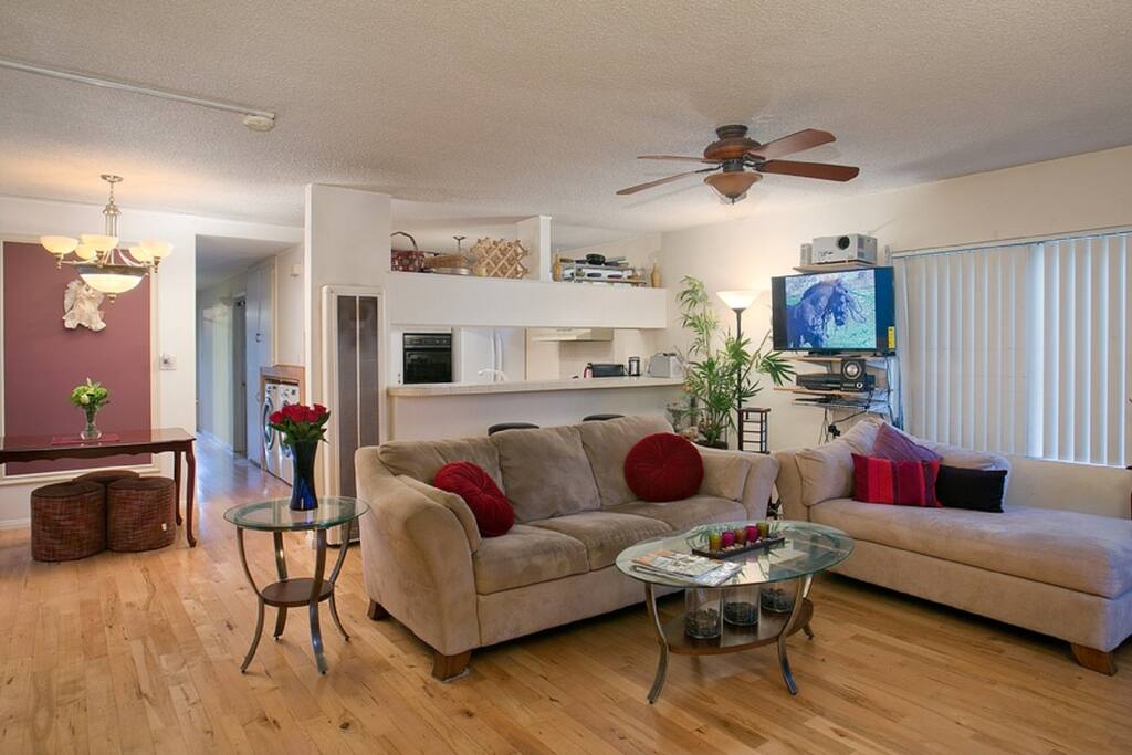 Living and Dining Open Loft feel.