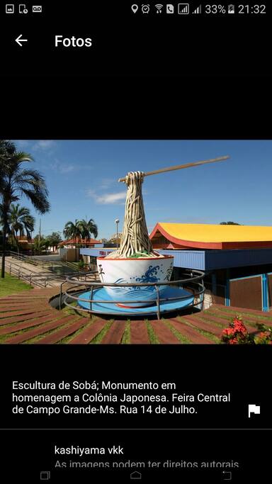 Monumento do Soba na Feira Central