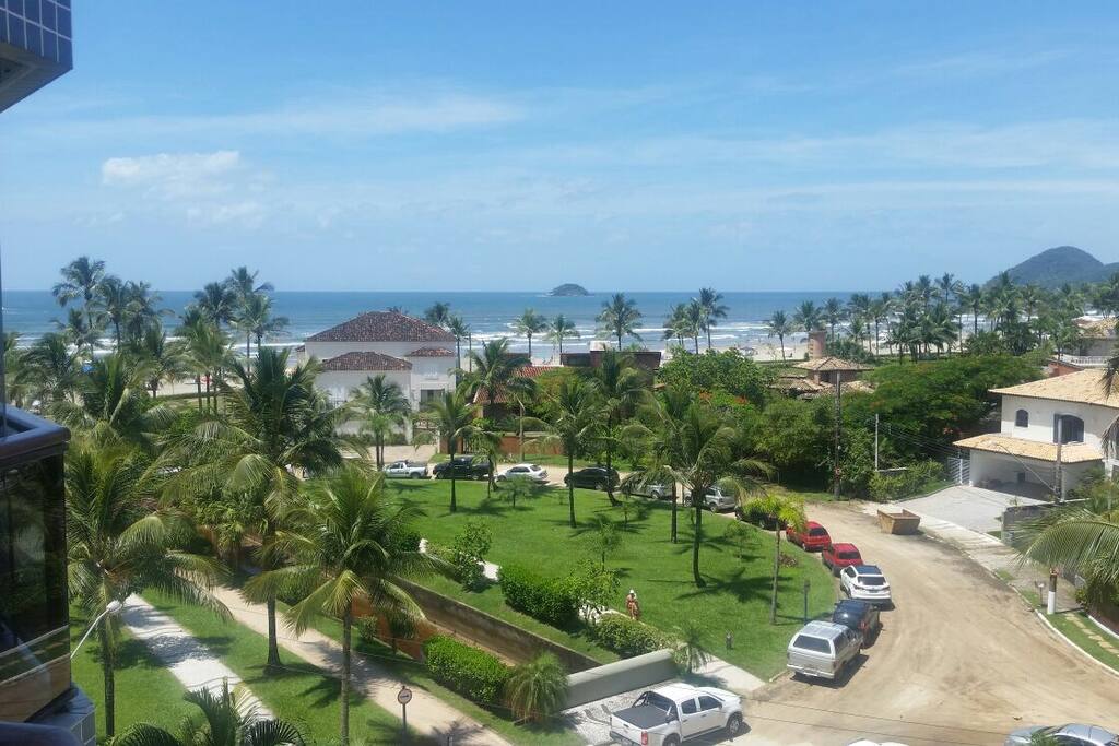 Foto tirada da varanda do imóvel