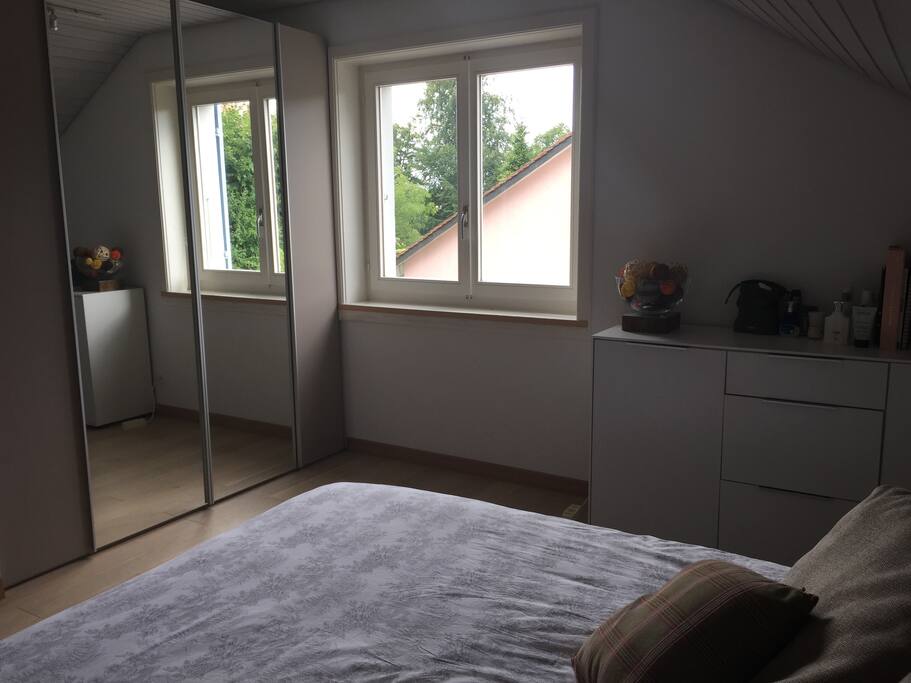 Chambre avec dressing