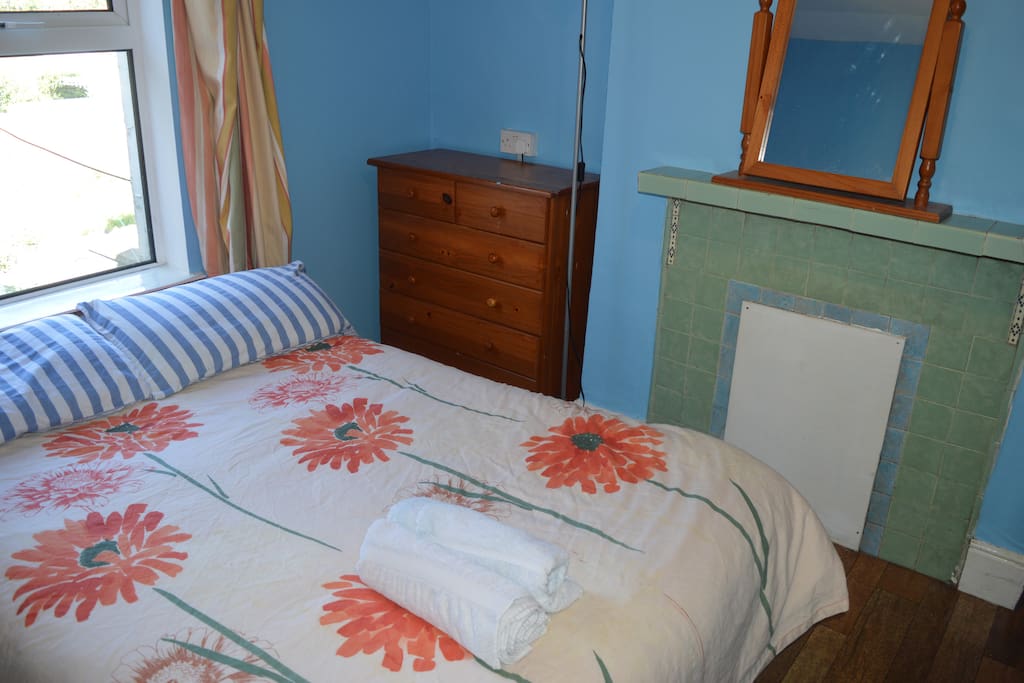 Double bed is perfect to relax in after a long day sight seeing