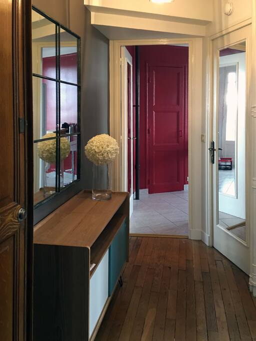 entrée de l'appartement