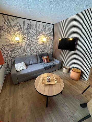 Entire home with Studio bedrooms in Bozel - Mottaret Appt moderne et cosy à 2 pas des pistes