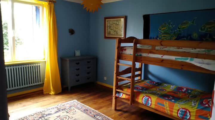 Camera da letto 3, letti a castello 